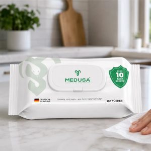 MEDUSA Desinfektionstücher Softpack (100 Tücher)